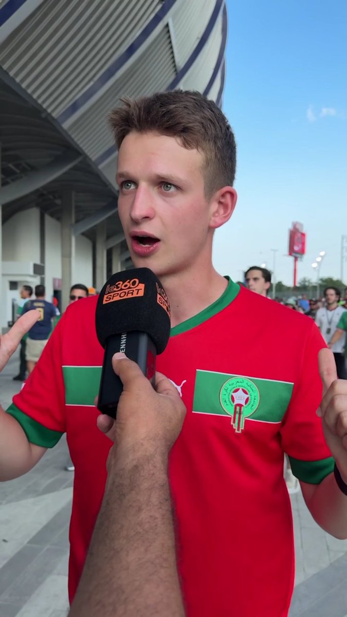 Thogden, British influencer: 🗣️ "I was born in England, but I feel Moroccan 🇲🇦 and my blood is red and green. Inch'Allah, we're going to beat the Netherlands 🇳🇱 and win the cup!"