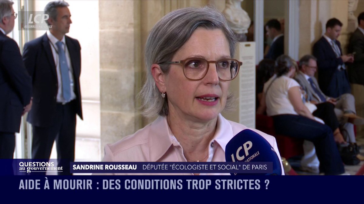 Aide à mourir : Sandrine Rousseau évoque des "gains idéologiques donnés à la droite et à l'extrême droite", notamment au travers de la suppression du délit d'entrave. "Je trouve qu'on est allé trop loin dans les compromis". #QAG