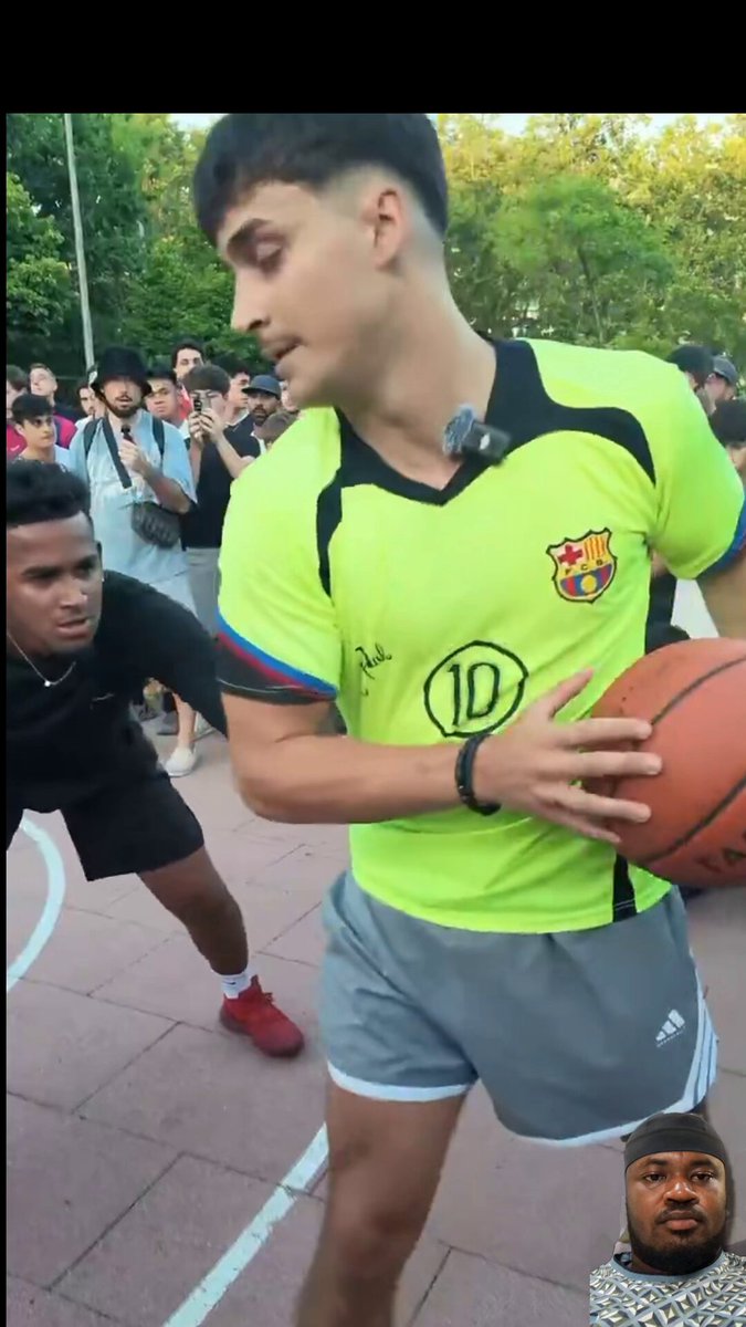 When playing street basketball it doesn’t matter how you win so far you get the job done