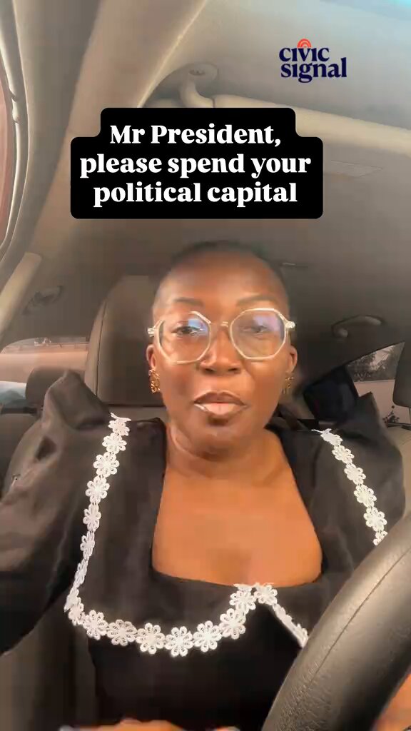 “Mr. President, spend your political capital. It is not meant to be preserved—it is meant to be spent on difficult reforms, unpopular decisions, and standards that come at a cost to enforce.” — A concerned Ghanaian citizen has issued a heartfelt appeal to President John Dramani Mahama, urging him to use his political capital to make the tough and often unpopular decisions needed to address the country’s longstanding challenges. In her message, she reminded the President of the confidence many Ghanaians have placed in his leadership, describing him as someone who understands the root causes of the nation’s problems and has a unique opportunity to pursue meaningful reforms without fear of political consequences. [🎥: mau.keni]