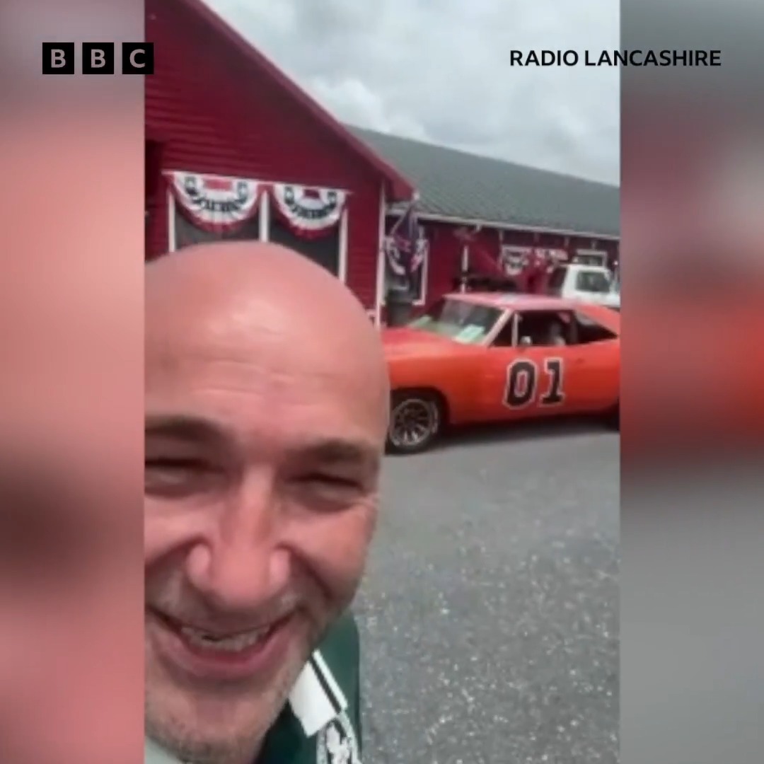 🇺🇸 🇲🇽 🇨🇦 What's it like being an #England fan travelling to various #WorldCup venues across North America? #Blackburn #Rovers supporter Elton Ashworth describes the journey so far, including his latest stop-off at Cooter's Place, which is owned by one of the stars of the Dukes of Hazzard. #bbcfootball