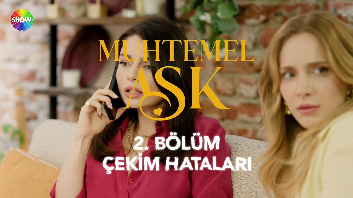 Biz çekerken çok eğlendik, sıra sizde! 😂 2. Bölüm kamera arkası yayında📸 #MuhtemelAşk yeni bölümüyle Perşembe 20.00'de Show TV’de💖 Muhtemel Aşk