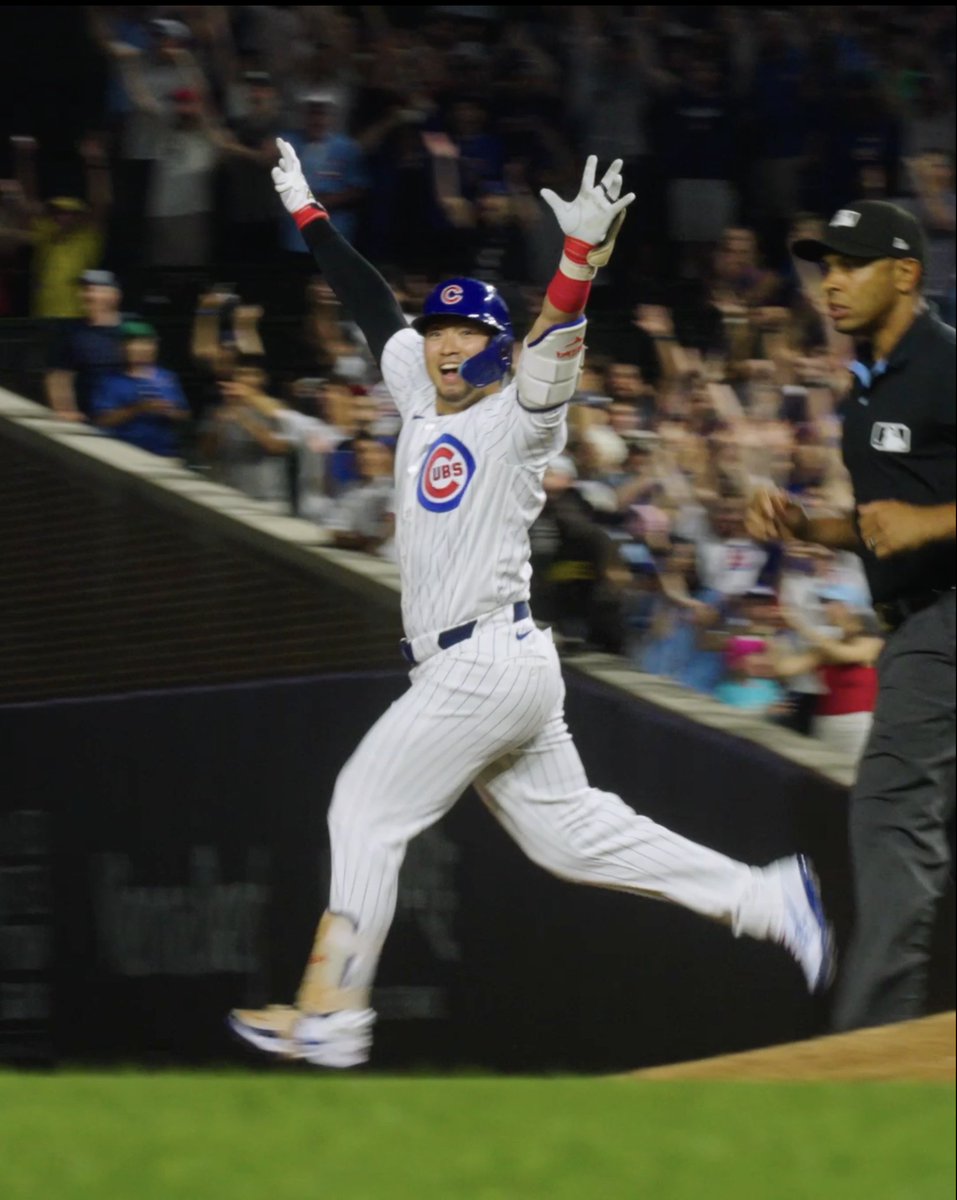 And when we're back in Chicago, we feel it.