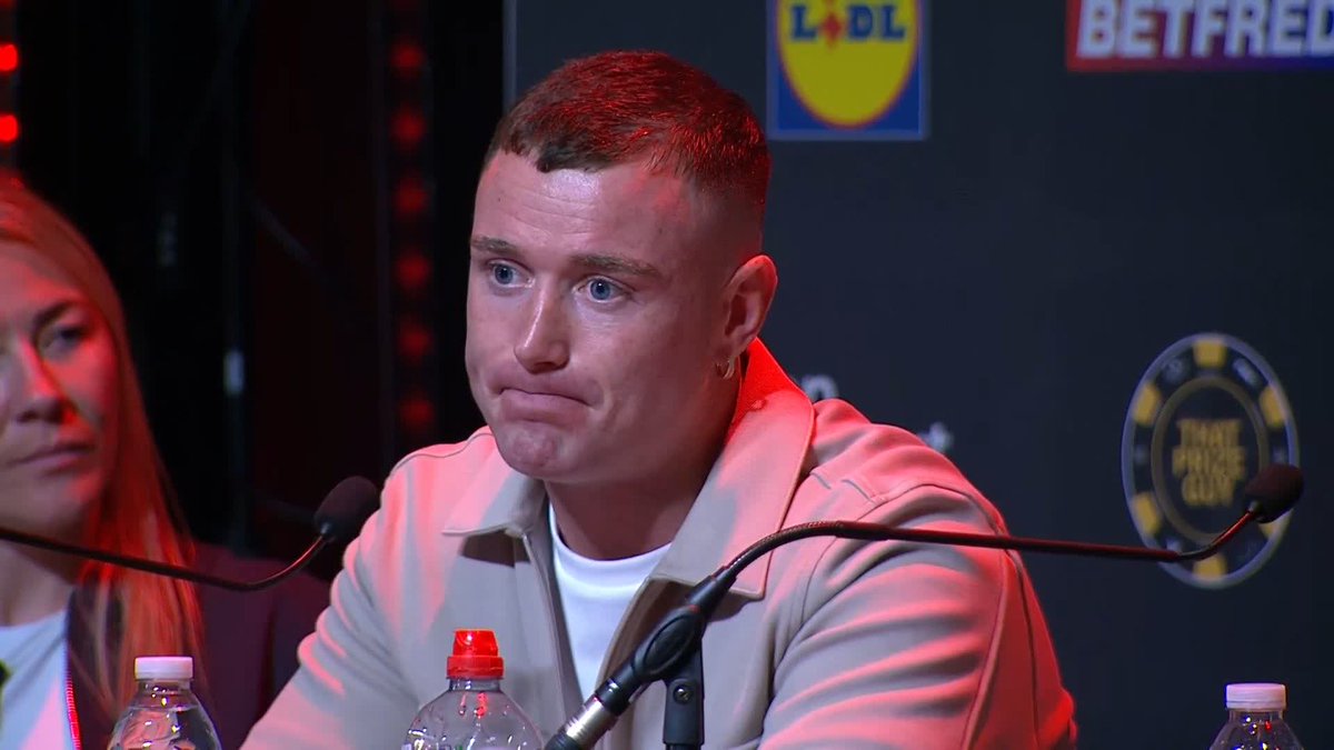 🗣️ “Tyrone is an Irish legend but I'm going to light it up like I always do” Paddy Donovan #TaylorPili | Sept 5 | #DonovanMcKenna