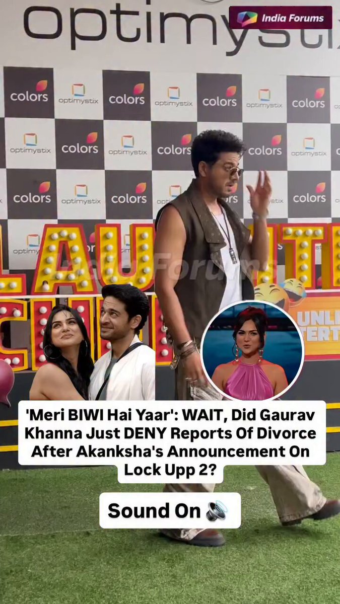 Gaurav Khanna’s first reaction after Akanksha Chamola’s Lock Upp 2 announcement has gone viral. His remark, “Meri biwi hai yaar,” has reignited conversations, with many wondering if he has put the divorce rumours to rest. What do you think comment below 👇🏻 . . . #GauravKhanna #AkankshaChamola #LockUpp2 #Television #TVNews #IndiaForums