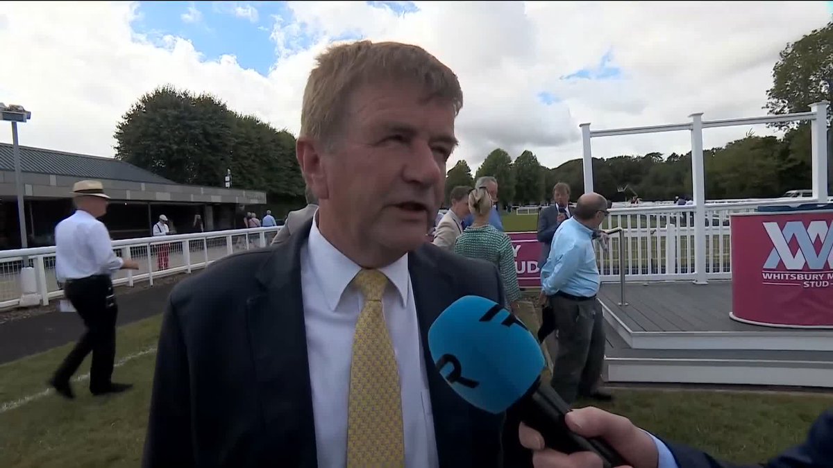 "The best I've ever had." Willie Muir masterminded the career of the admirable Pyledriver and has very high praise indeed for today's debut two-year-old winner Breacher 😮 Salisbury Racecourse James Millman