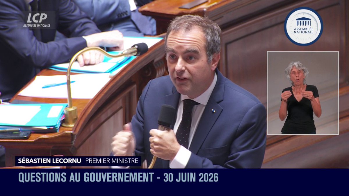 Canicule: le Premier ministre Sébastien Lecornu se dit favorable à la demande de commission d'enquête formulée par le groupe Ecologiste et Social #QAG