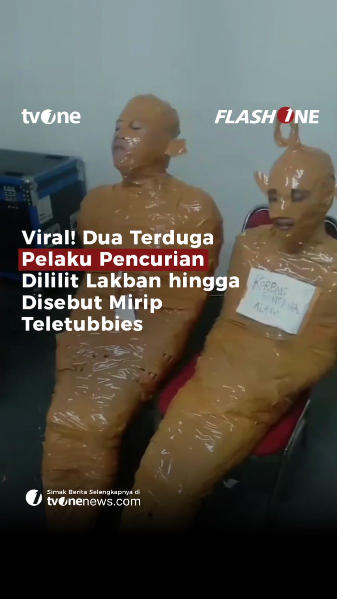 Sebuah video viral memperlihatkan dua orang yang disebut sebagai terduga pelaku pencurian diamankan warga dengan cara tak biasa. Selengkapnya di video berikut ini! #ForYourInformation #CariBeritaditvOne #Viral #Kriminal #FYI02 #AZ03