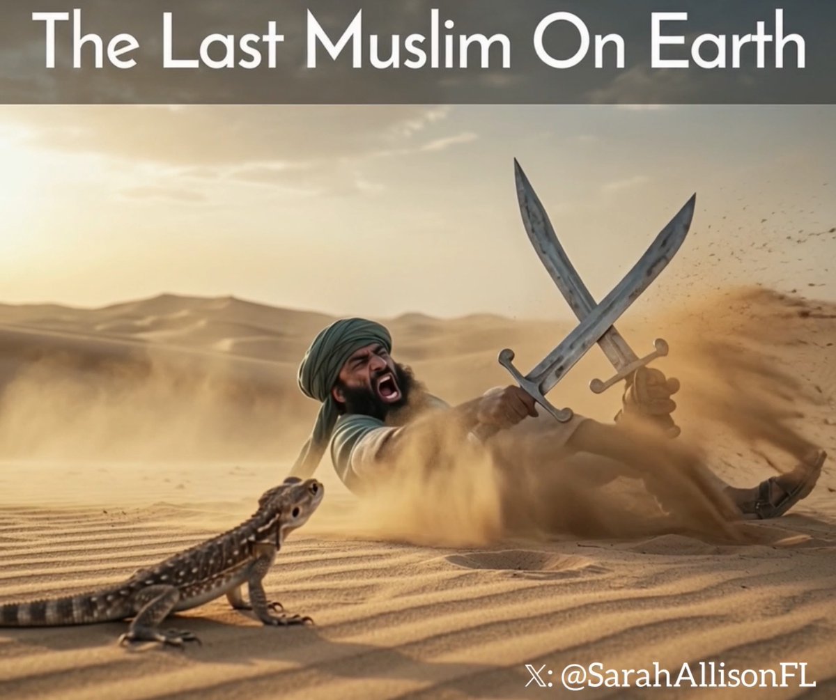 This is The Last Muslim on Earth! Got any advice for that lizard?!