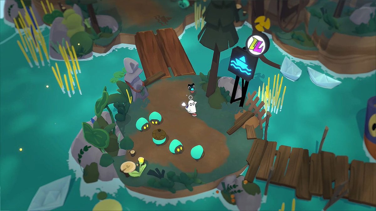 Waltz and Jam is an upcoming top-down action-adventure/puzzle game. This new animated trailer gives you a new look at Waltz, Jam, and the colorful world of Downtown – described as "a mysterious and magical afterlife inspired by the Seven Deadly Sins" by the developer. #IGNSummerOfGaming