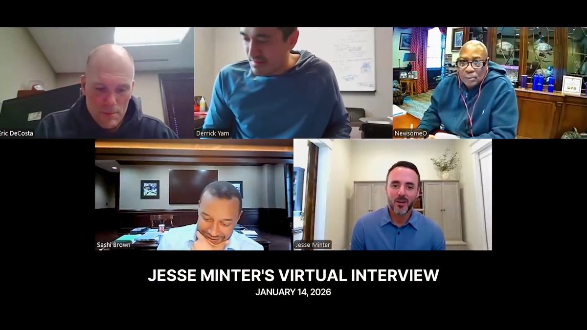 A look back at where it started. Inside Jesse Minter's interview to become the next head coach of the Ravens. Watch more from Ravens Wired: