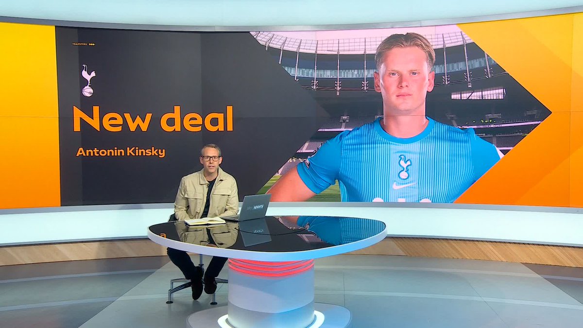 BREAKING: Antonin Kinsky has signed a new five-year contract with Tottenham Hotspur 🚨