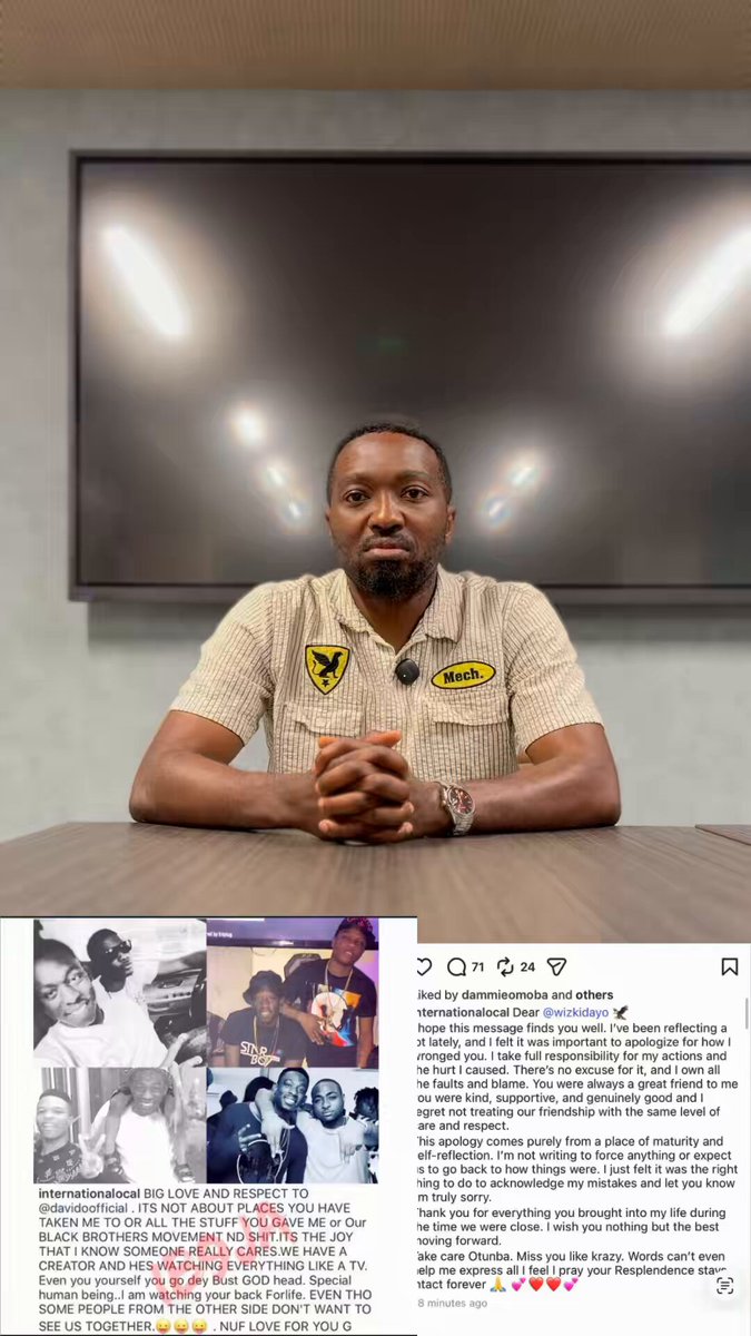 Piper apologize to Wizkid feels less like an apology and more like regret. Back then, respect was easy to overlook. Today, after seeing how far Wizkid has come and the legacy he’s built, the conversation has changed. If Wizkid hadn’t gone on to become one of the biggest artists in the world, I don’t think we’d be having this apology today. Sometimes people don’t apologize because they suddenly understand your value—they apologize because they realize they misjudged it.