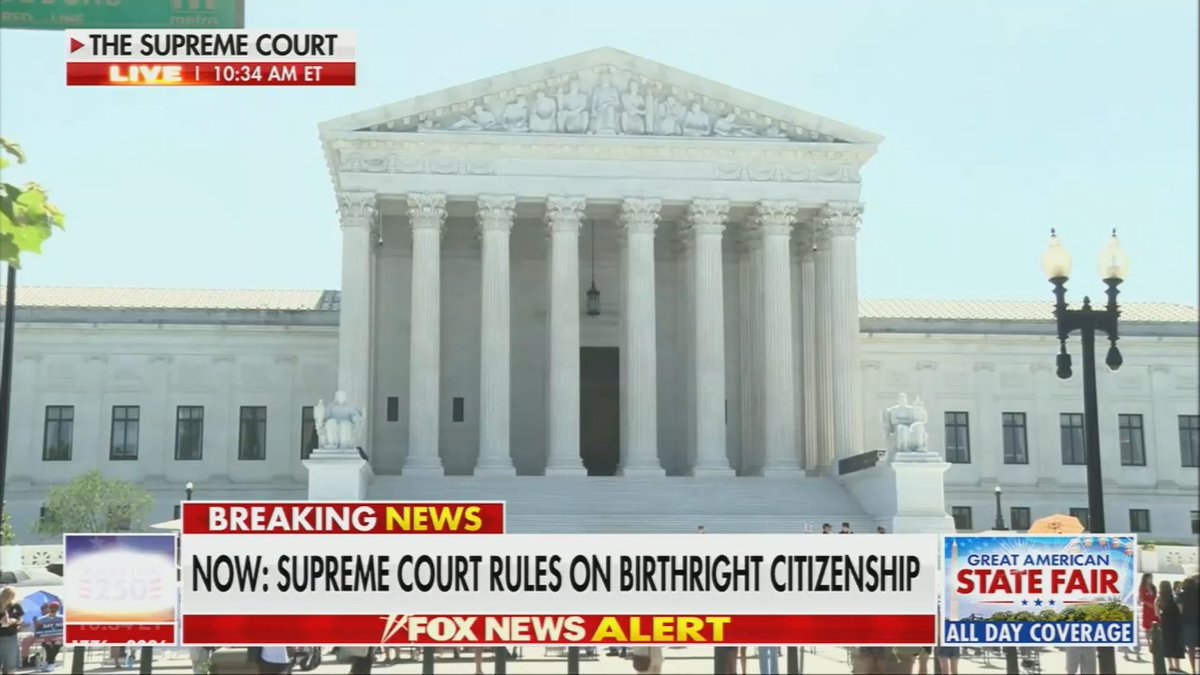 Fox News reacts to SCOTUS upholding birthright citizenship and dealing a major legal blow to the Trump administration
