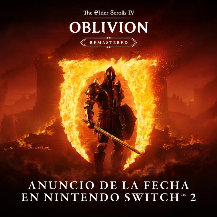 ⚔️ ¡Llevad Cyrodiil a donde quiera que vayáis el 11 de agosto! 🏹 The Elder Scrolls IV: Oblivion Remastered llega a Nintendo Switch 2 🎮 🔗