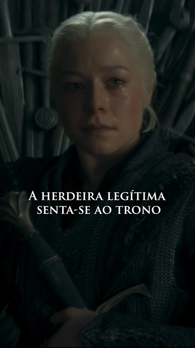 Rainha Rhaenyra Targaryen, a primeira de seu nome. 👑 🐉 #ACasaDoDragão