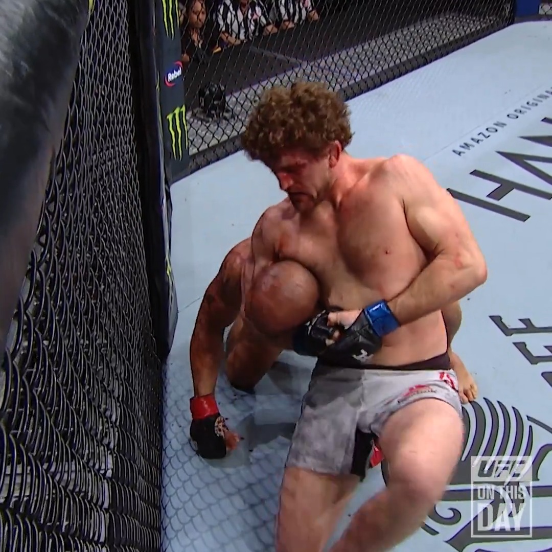 Anybody remember the Herb Dean stoppage during the Ben Askren and Robbie Lawler fight?
