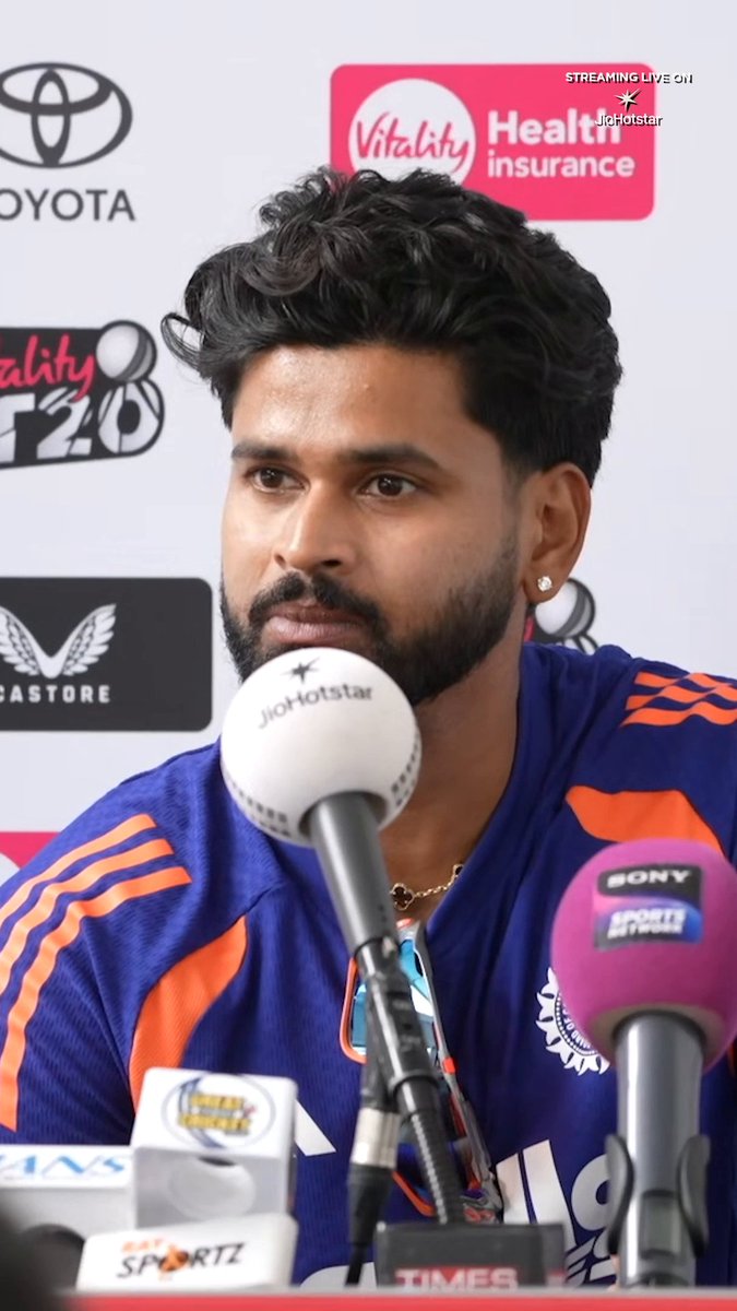 A question every cricket fan wants answered! 👀 Here's what Shreyas Iyer had to say about the youngster's future and the road ahead. #ENGvIND 1st T20I 👉 WED, 1st JULY, 9 PM Streaming LIVE on JioHotstar