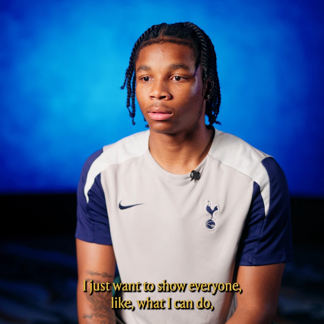 “Spurs means a lot to me.” 🫶 Reiss Elliott-Parris speaks after signing his new deal 💬