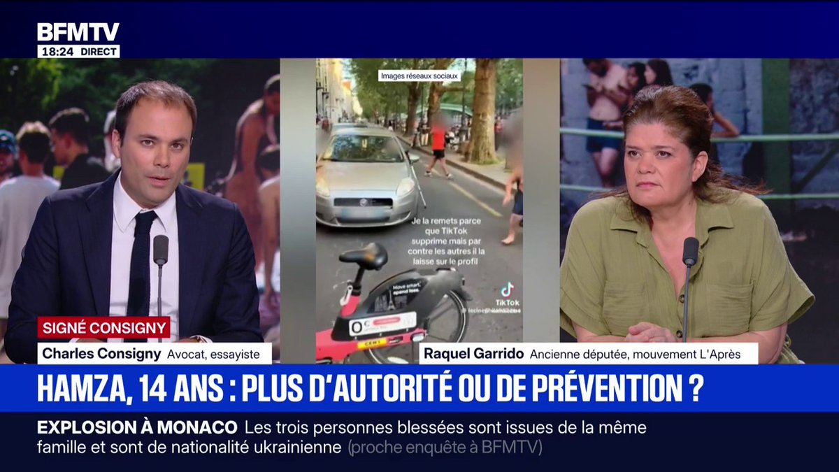 SIGNÉ CONSIGNY - Hamza dit "La douane": "S'il m'avait arrosé, j'aurais été exaspéré", affirme Charles Consigny
