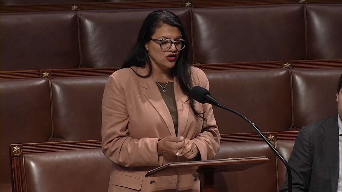 “The individual has no real interest in debate because the individual left.” 🔥 After Congresswoman Rashida Tlaib rattles off every anti-Israel buzzword during the debate on Lebanon, Chairman Rep. Brian Mast completely dismantles her narrative—prompting her to ragequit the debate.