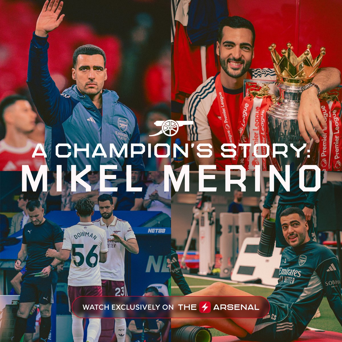 A Champion's Story: Mikel Merino 🎬 Coming soon to The Arsenal ⏳