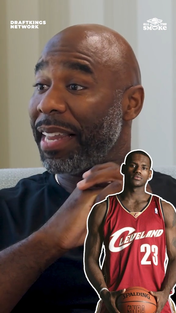 Rookie LeBron had the hype... but Mateen Cleaves says NOBODY was ready for what they saw. 👀 His former teammate remembers LeBron's very first practice with the Cavs.