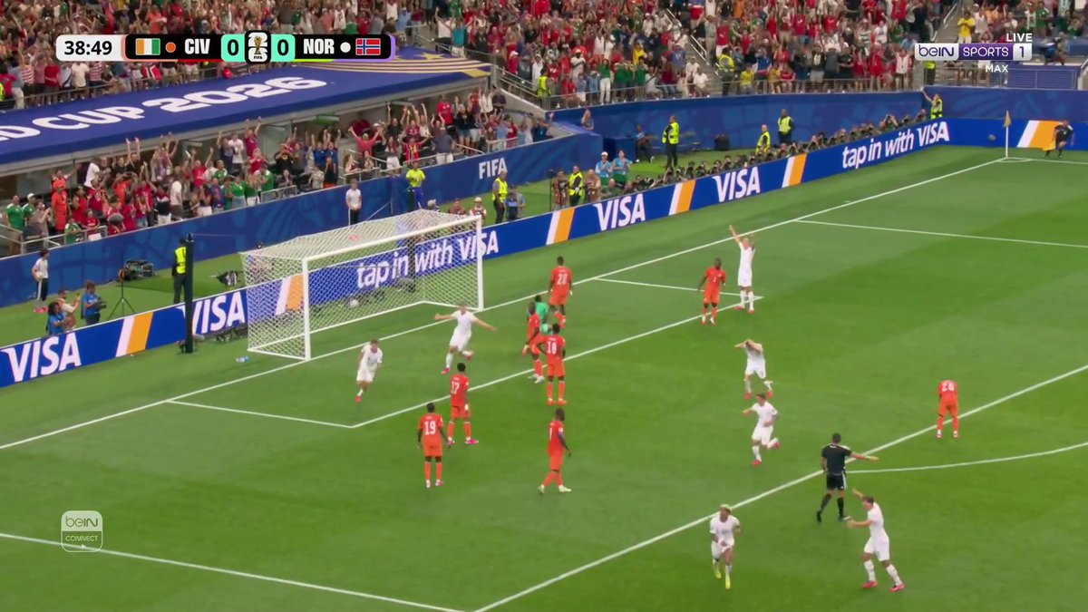🚀⚽️ أنطونيو نوسا يفتتح التسجيل للنرويج بهدفٍ رائع! 🇳🇴🔥 📦 اشترك الآن 👇 🔗 📱 #كأس_العالم2026 | #مونديال2026 | #كأس_العالم #beINWC26 | #FIFAWorldCup2026 | #FIFAWorldCup