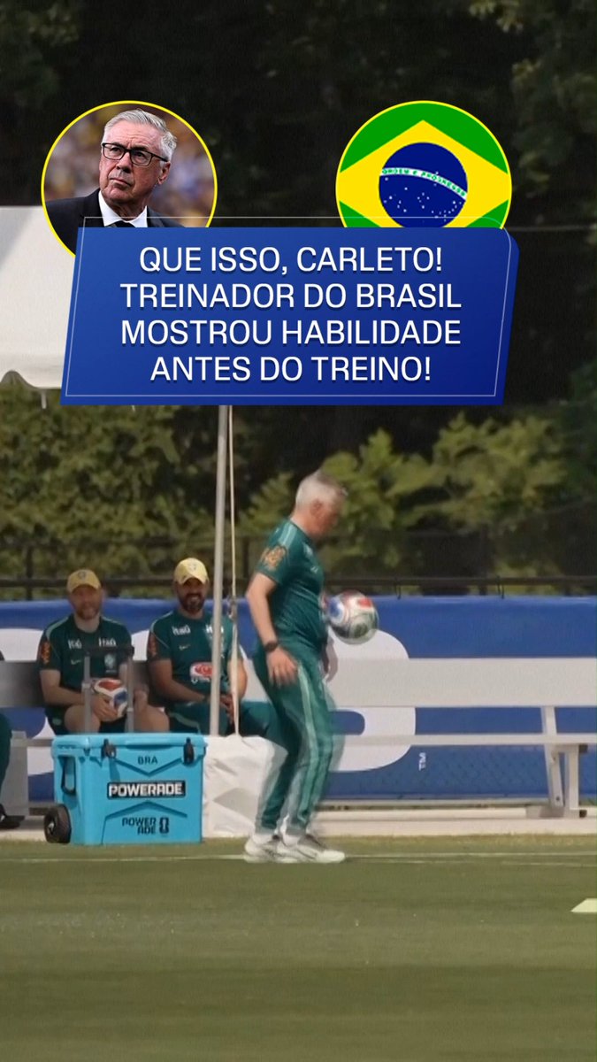 A qualidade do professor Carlo Ancelotti. 🎥 ESPN Brasil | SportsCenter Brasil