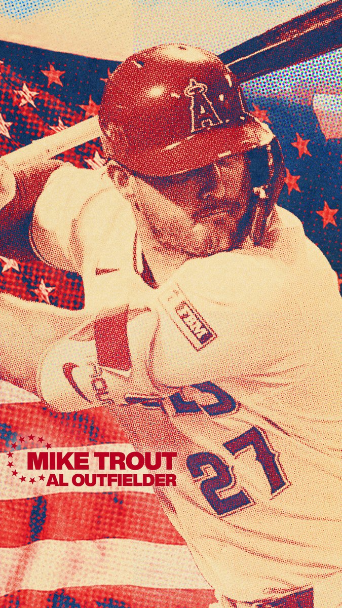 Your daily reminder to #VoteTrout 🗓️ Mike Trout currently sits at the top of the All-Star Voting leaderboard for American League Outfielders! Continue to #VoteTrout now until this Thursday (7/2) at 9am PT: