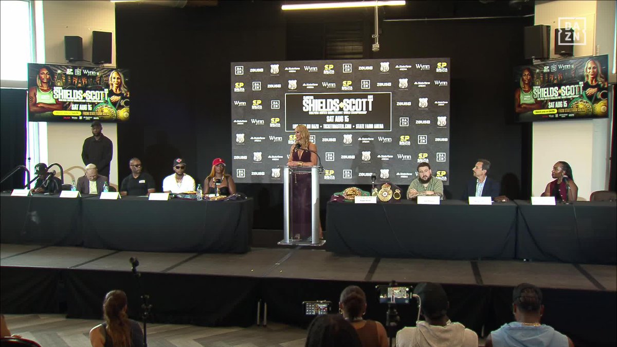 Kaye Scott is ready to put on a show in Atlanta! 🇦🇺 #ShieldsScott | Aug 15 | Live on DAZN ▪️