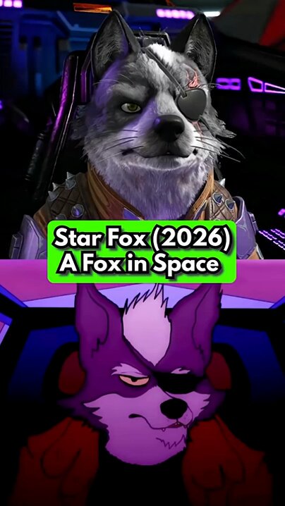 We used Star Fox's new Vtuber feature to remake A Fox In Space