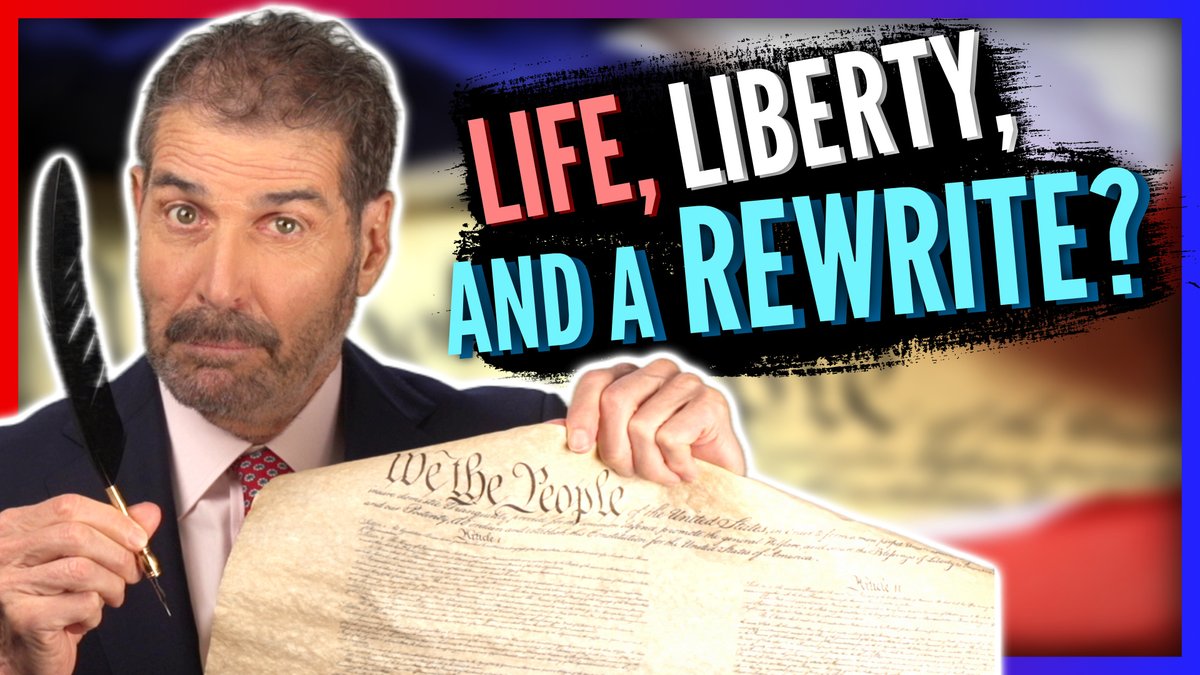 Saturday is July 4th, when we celebrate our independence and the Constitution. Should we change the Constitution? We asked people like Glenn Beck, Michael Malice, Dave Rubin and Naomi Brockwell priv/acc. But some of the most interesting answers came from strangers on the street.