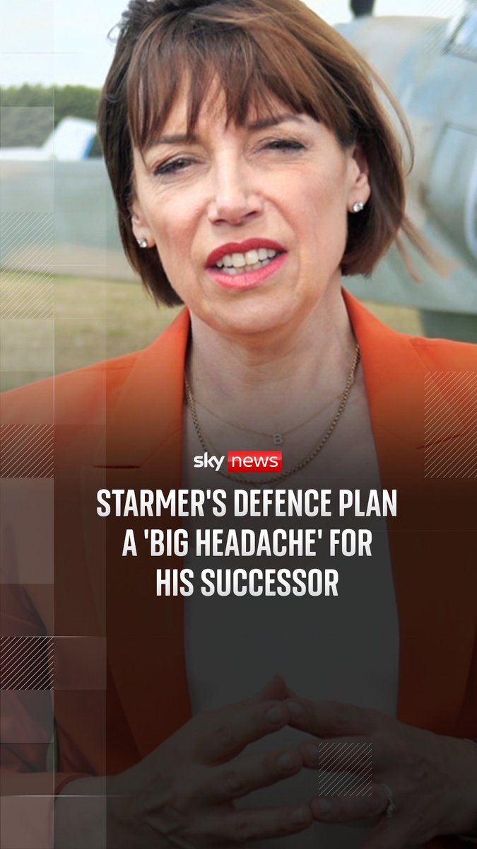 The long-delayed defence investment plan has set out how £298bn would be invested over the next four years. Sky's Beth Rigby has described this as a massive moment for Starmer and a massive challenge for his successor. Live updates: