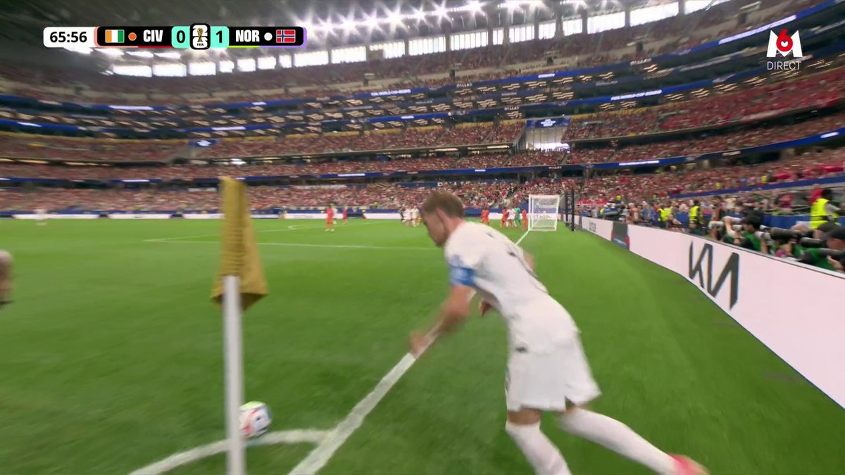 🚨 QUEL SAUVETAGE DE LA CÔTE D'IVOIRE, C'EST SAUVÉ SUR LA LIGNE SUR CE CORNER !!! LE 2-0 ÉTAIT TOUT PROCHE !!! 🎥 M6 - Coupe du Monde de la FIFA 2026™