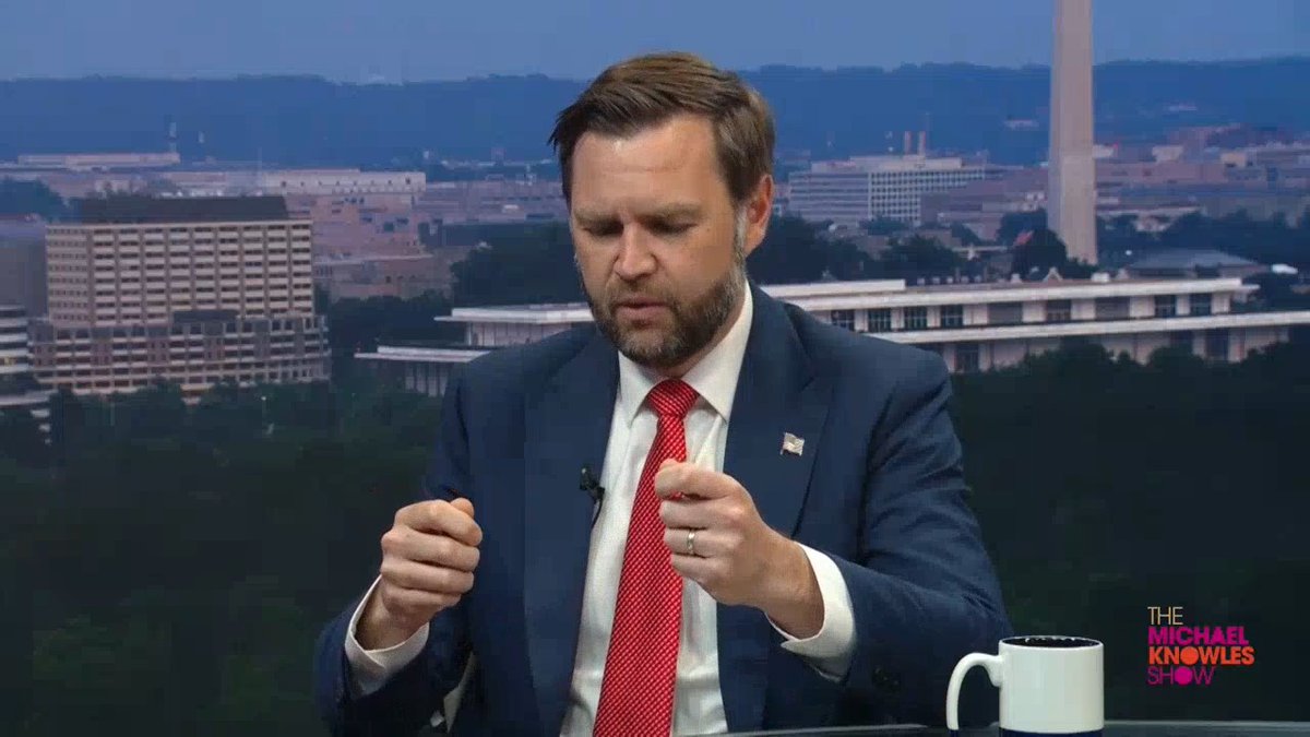 Vance: People hang out those hideous signs in their yard that say, "in this house we believe blah blah blah blah blah. You know, love is love, science is science, whatever. No person is illegal." That sign is such a disgusting butchering of the Nicene Creed