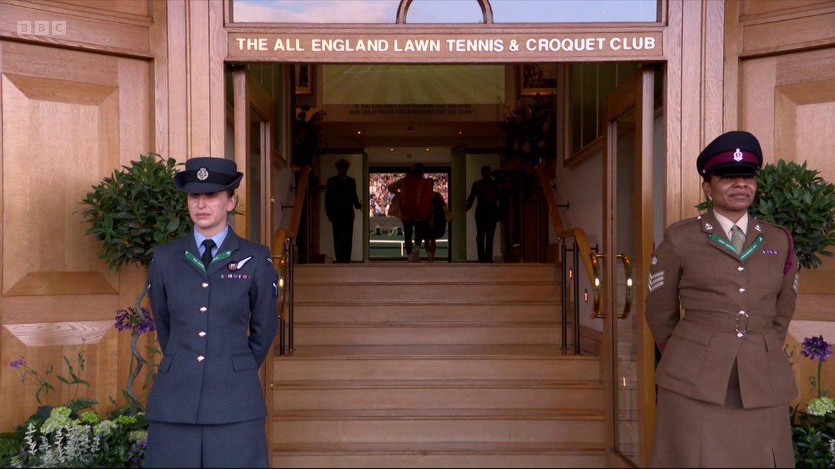 HERE. SHE. IS. 🤩 Serena Williams has walked out onto Centre Court at Wimbledon. Watch on BBC Two and BBC iPlayer.