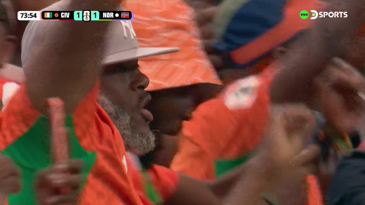 🤯🇨🇮 Y AHORA GOLAZO DE AMAD DIALLO PARA EL EMPATE DE COSTA DE MARFIL.