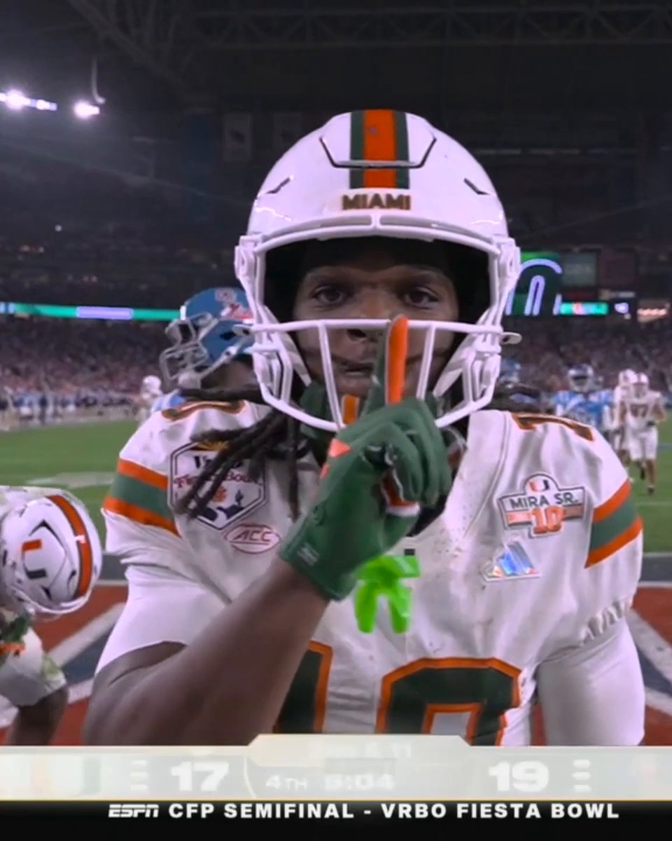 Every touchdown from Malachi Toney's record-setting freshman season 🙌 Miami Hurricanes Football | #ACCNTakeover