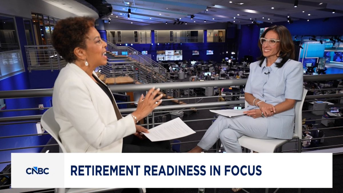 Jaime Magyera on CNBC discussing findings from BlackRock's latest Read on Retirement® report and what they reveal about the future of retirement.