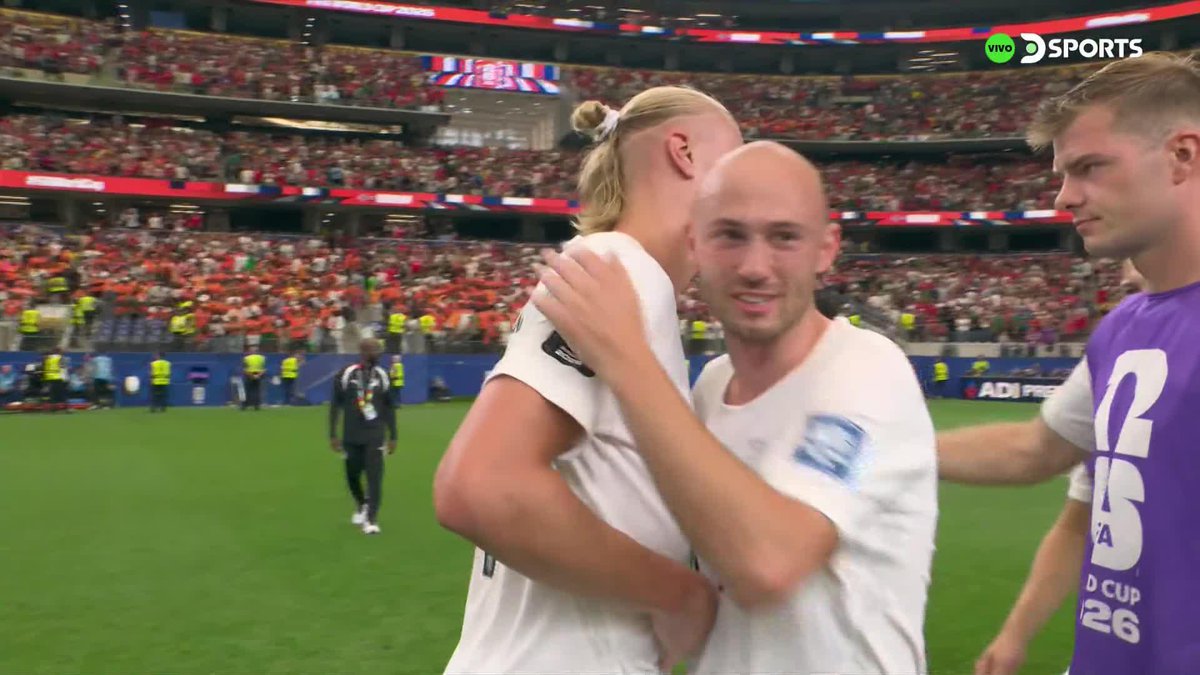 La alegría de los noruegos y la tristeza de los marfileños al final del partido. Todo al mismo tiempo. Eso es el Mundial.