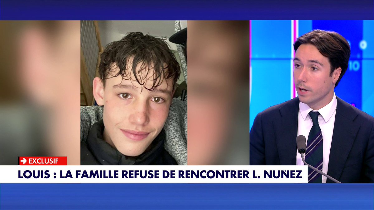 «Aujourd'hui, la famille de Louis n'a pas besoin d'être consolée par le ministre», rapporte Jules Laurans, journaliste, dans #100Politique Toute l'info est à retrouver sur
