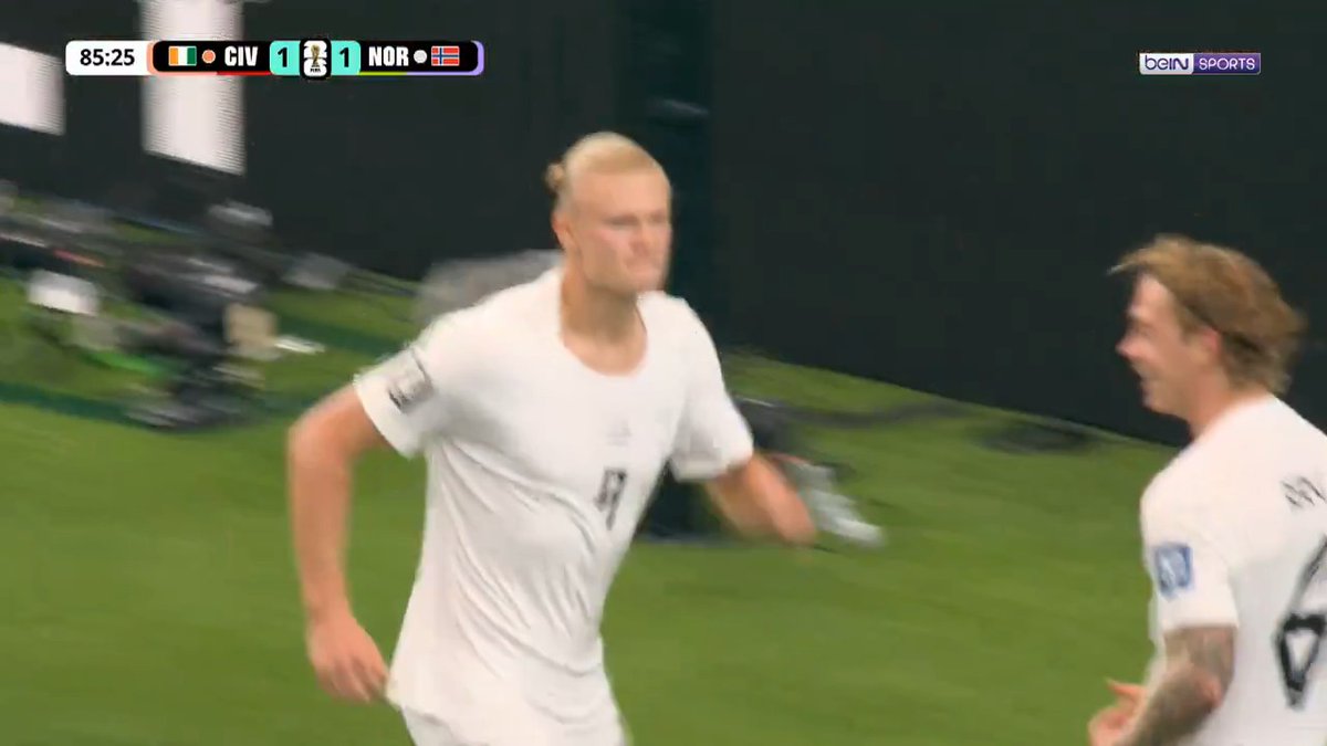 Pour leur première opposition de l'Histoire, la Norvège bat la Côte d'Ivoire grâce à Haaland et Nusa et se qualifie pour les 1/8 de finale !