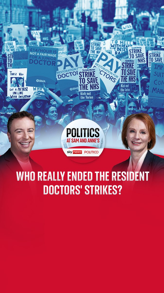 James Murray or Wes Streeting: Who really ended the resident doctors' strike? In today's episode, @samcoatessky and anne mcelvoy examine the negotiations that finally broke the deadlock. 🎧Listen to PASAA here: