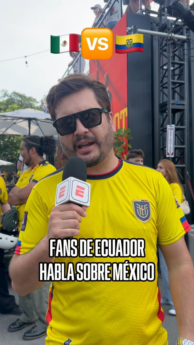 ¿ECUATORIANOS MENOSPRECIAN A MÉXICO? 😬 🇪🇨 Los fans de Ecuador hablaron sobre México como su rival en este Mundial. Se les nota bastante confiados. 👀
