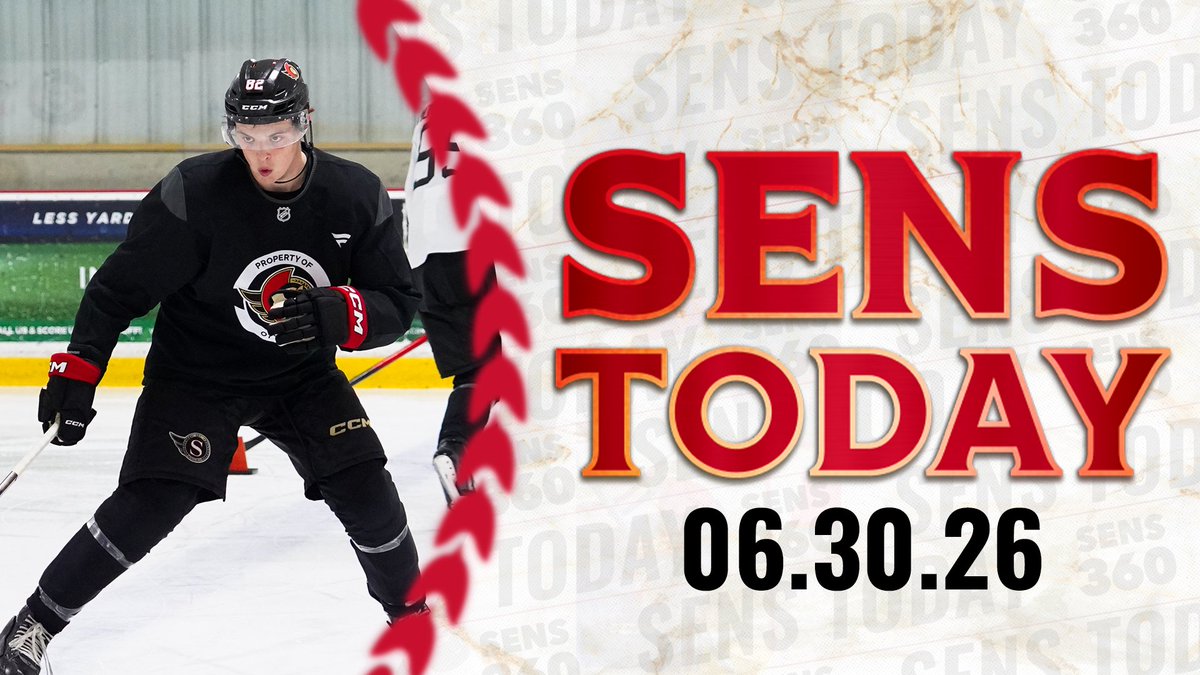 Fresh off a Memorial Cup run and entering his fourth Development Camp, Matthew Andonovski is taking on a leadership role as he prepares for this first pro season. Jackson Starr has more on that in Sens Today 📺