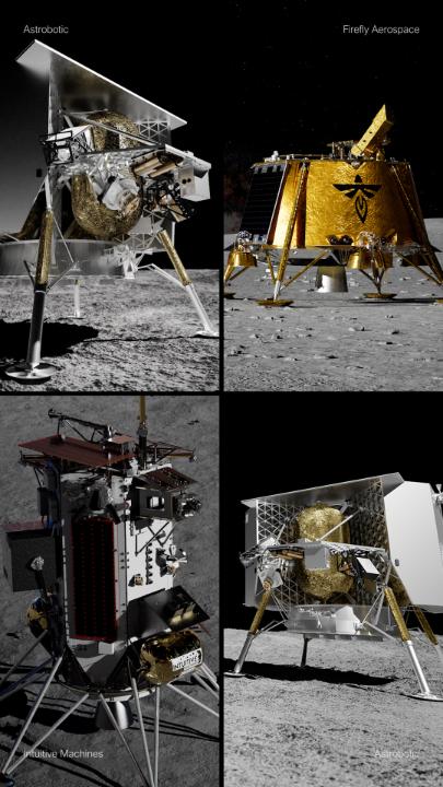 Four new Moon deliveries. One shared goal. 🌕 NASA is increasing the cadence of lunar exploration with four newly announced commercial lunar lander missions that will deliver NASA science and technology payloads to expand scientific discovery and help advance the capabilities needed to live and work on the Moon. Learn more: