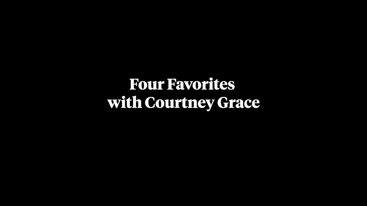 Four Favorites with Disclosure Day’s Courtney Grace ✨ Disclosure Day is in theaters now around the world.