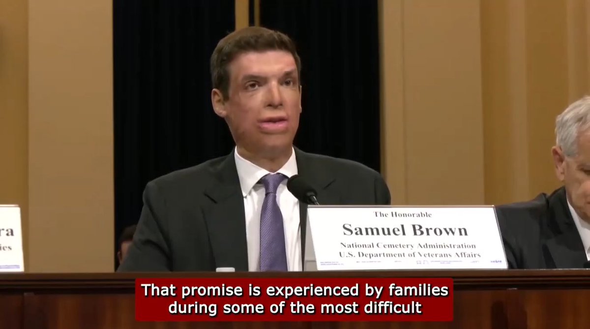 We have a solemn duty to ensure that every veteran and servicemember receives the dignified burial they are due — as America heads into its 250th birthday, hear from VA Undersecretary Sam Brown on upholding that promise during today’s hearing 🇺🇸