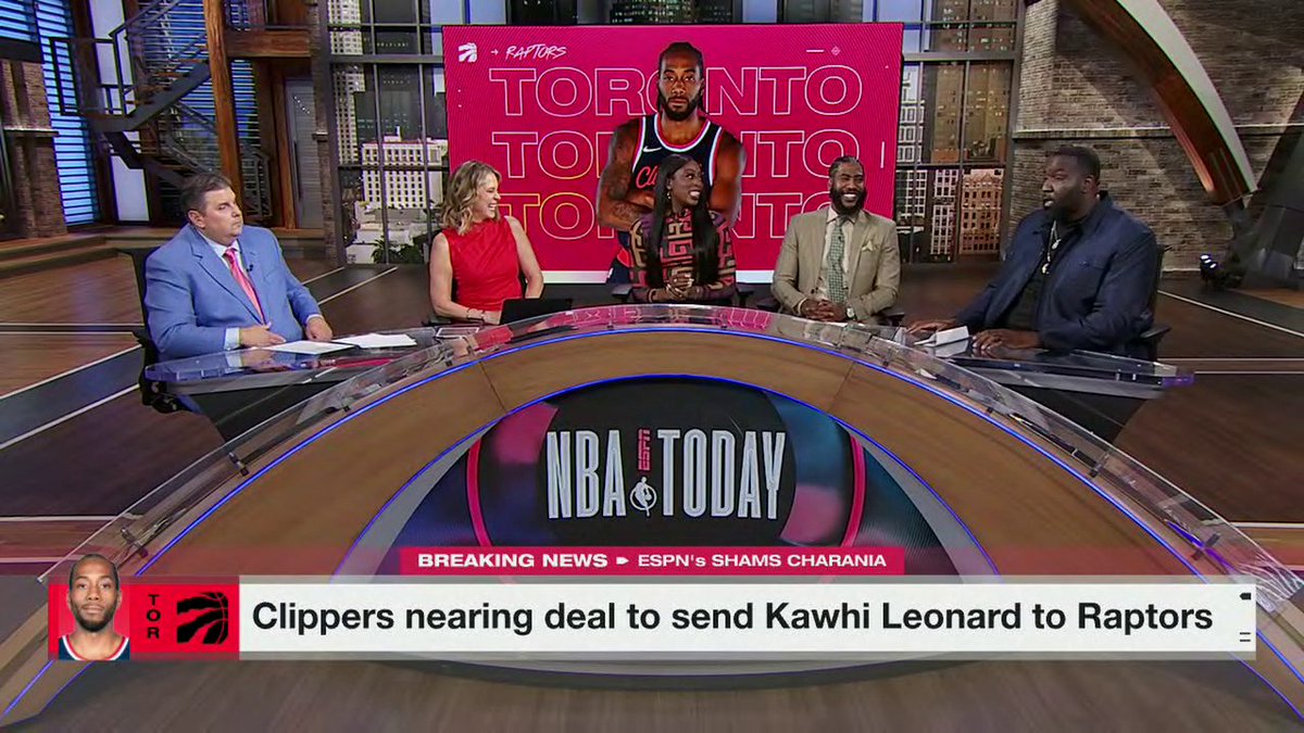🚨 Kawhi Leonard is heading back to Toronto 🚨 Kendrick Perkins reacts to the trade 👀